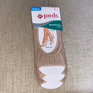 NWT PEDS EXTENDED SIZE SHOE LINER SIZE 8-12
